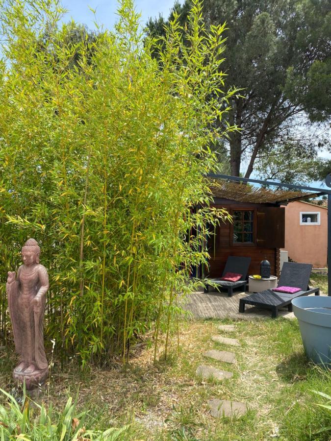 Chalet Des Oliviers 20Mn Des Plages Climatise Béziers Zewnętrze zdjęcie